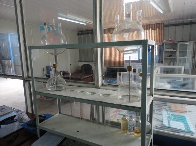 Corner of the laboratory